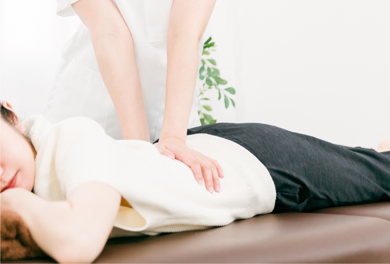 訪問マッサージの開始